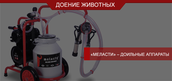 «Меласти» – доильные аппараты европейского качества
