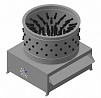 Перосъемная машина МТМ-600А 1-3 шт (до 10кг)