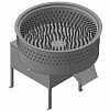 Перосъемная машина МТМ-720П PRO 7-30 шт (до 18кг)