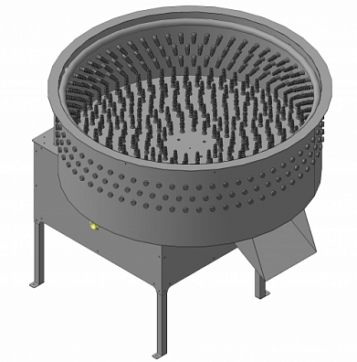 Перосъемная машина МТМ-720П PRO 7-30 шт (до 18кг)